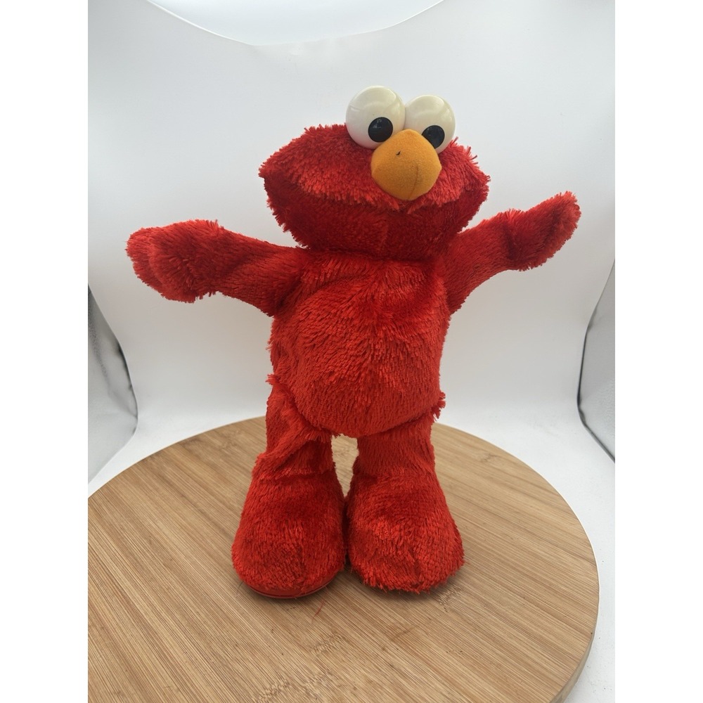 Sesame Street Mattel 2002 HOKEY POKEY ELMO Works Perfect‎ Sings Dances Spins